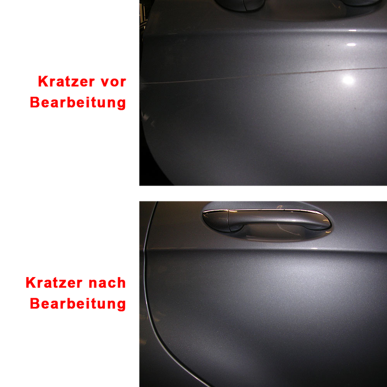 Spotrepair, Smart Repair, Kratzerbeseitigung - vorher / nachher Bilder Vergleich